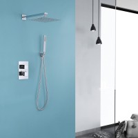Душевая система Abber Daheim AF8251, термостатическая, хром