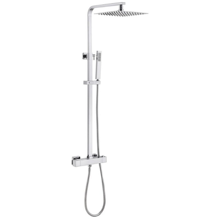 Душевая система Abber Daheim AF8260L, термостатическая, цвет хром
