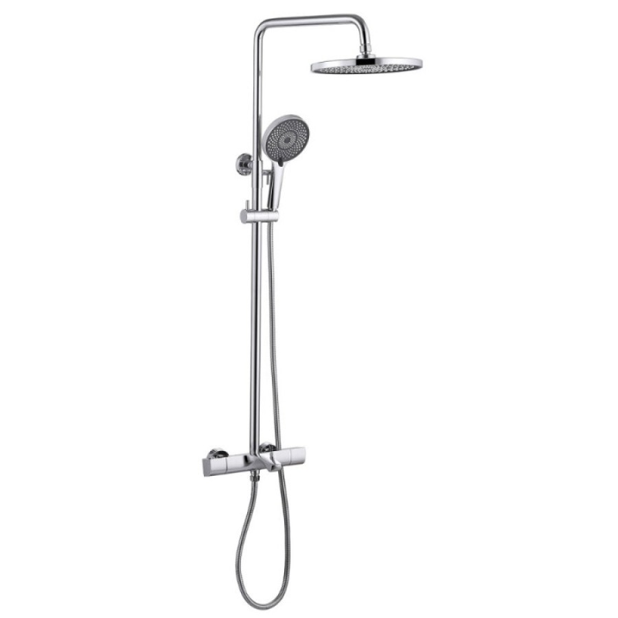 Душевая система Abber Thermostat AF8516, термостатическая, цвет хром