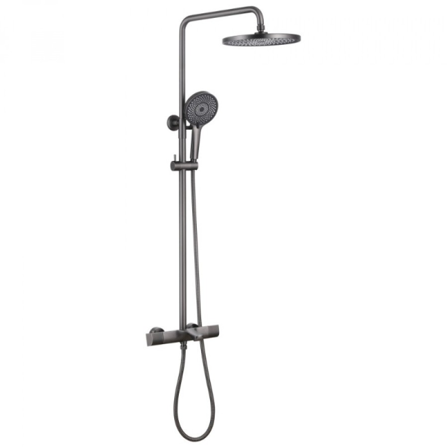 Душевая система Abber Thermostat AF8516NG, термостатическая, цвет никель