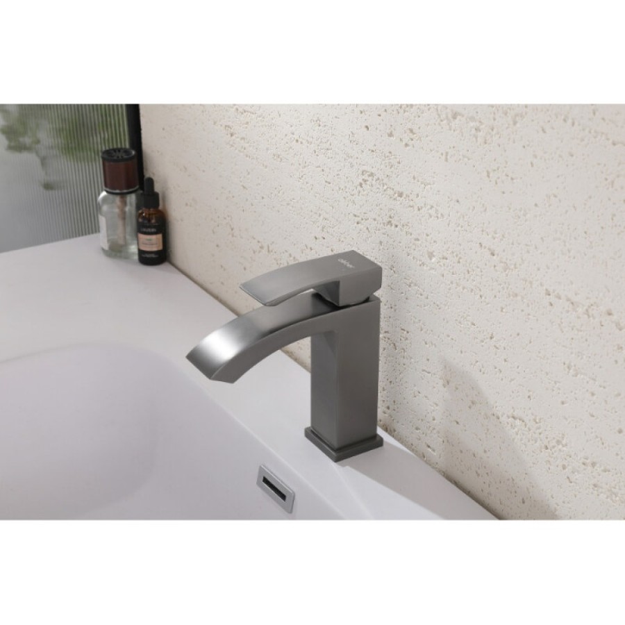 Смеситель Abber Wasserfall AF8610NG, для раковины, цвет никель