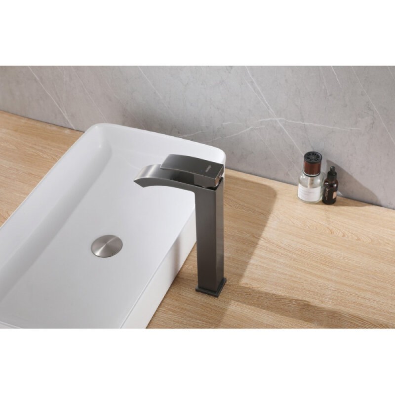 Смеситель Abber Wasserfall AF8611NG, для раковины, цвет никель