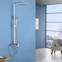 Душевая система Abber Wasserfall AF8616L, хром