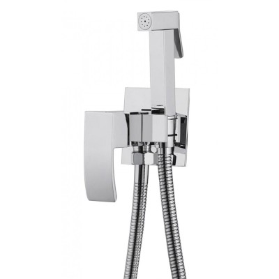 Гигиенический душ Abber Wasserfall, AF8625, со смесителем, хром