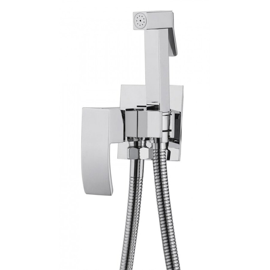 Гигиенический душ Abber Wasserfall, AF8625, со смесителем, хром