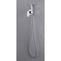 Гигиенический душ Abber Wasserfall, AF8625, со смесителем, хром