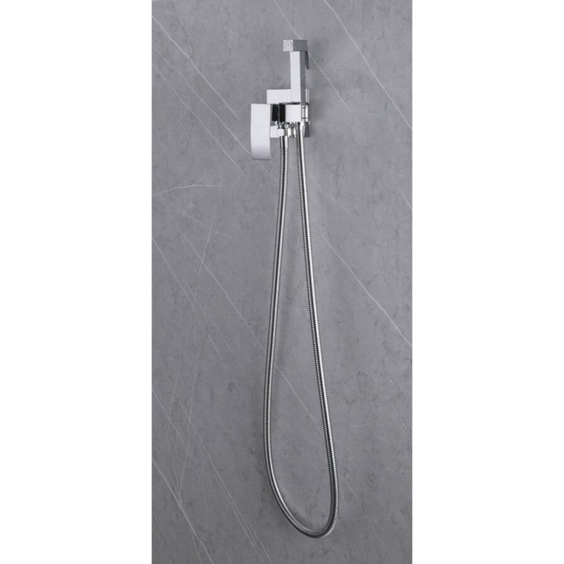 Гигиенический душ Abber Wasserfall, AF8625, со смесителем, хром