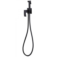 Гигиенический душ Abber Wasserfall, AF8625B, со смесителем, черный матовый