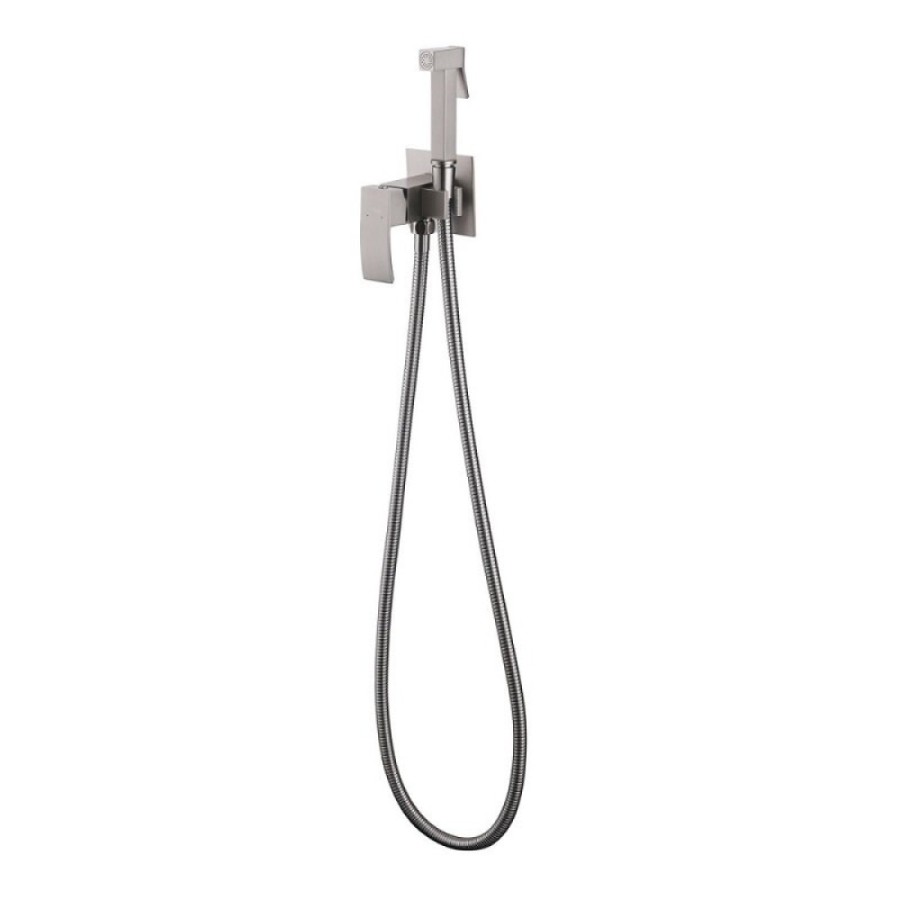 Гигиенический душ Abber Wasserfall AF8625SP, со смесителем, PVD покрытие, сатин