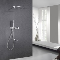 Душевая система Abber Rund AF8717, цвет хром