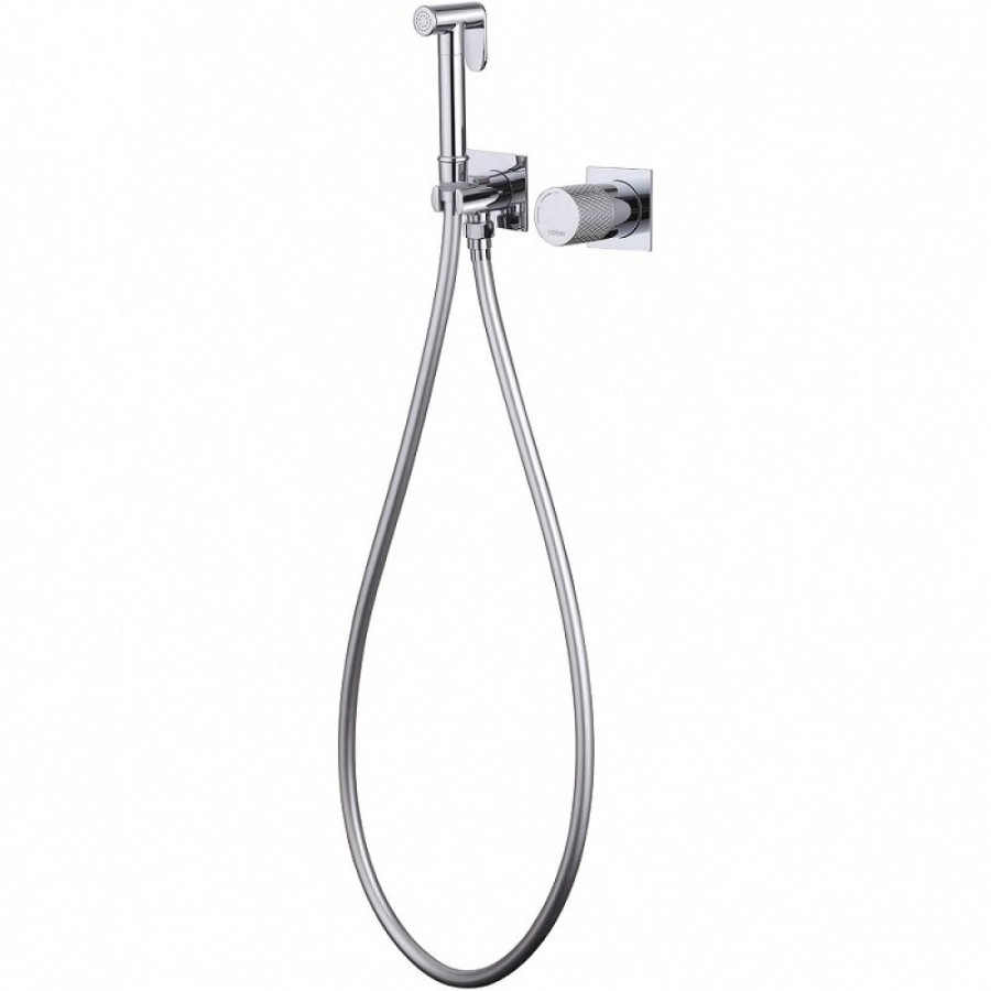 Гигиенический душ Abber Rund, AF8725, со смесителем, хром