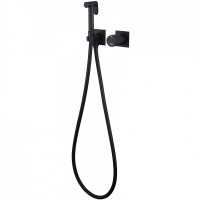 Гигиенический душ Abber Rund, AF8725B, со смесителем, черный матовый