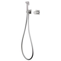 Гигиенический душ Abber Rund, AF8725SP, со смесителем, PVD покрытие, сатин
