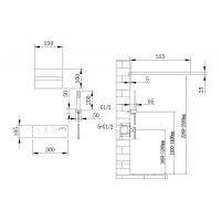 Душевая система Abber Rund AF8752NG, термостатическая, на 2 потребителя, цвет никель