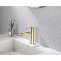 Смеситель Abber Emotion AF8810G для раковины, золото