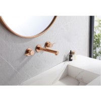 Смеситель Abber Emotion AF88121RG для раковины, цвет розовое золото