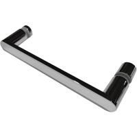 Душевой уголок Abber Sonnenstrand, 80 х 100 см, стекло прозрачное, профиль хром, AG04080-S100