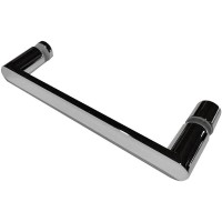 Душевой уголок Abber Sonnenstrand, 100 х 75 см, стекло прозрачное, профиль хром, AG04100-S75
