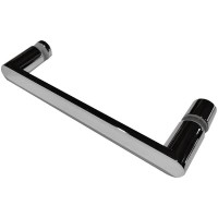 Душевой уголок Abber Sonnenstrand, 100 х 100 см, стекло прозрачное, профиль хром, AG04100C-S100