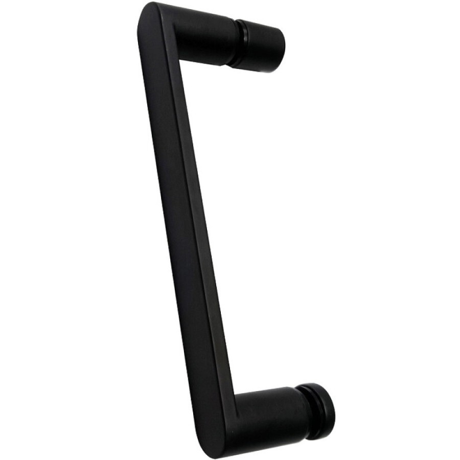 Душевой уголок Abber Sonnenstrand, 120 х 85 см, стекло прозрачное, профиль черный, AG04120BS-S85B
