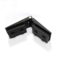Душевой уголок Abber Ewiges Wasser AG05100B, 100 х 100 х 195 см, стекло прозрачное, профиль черный