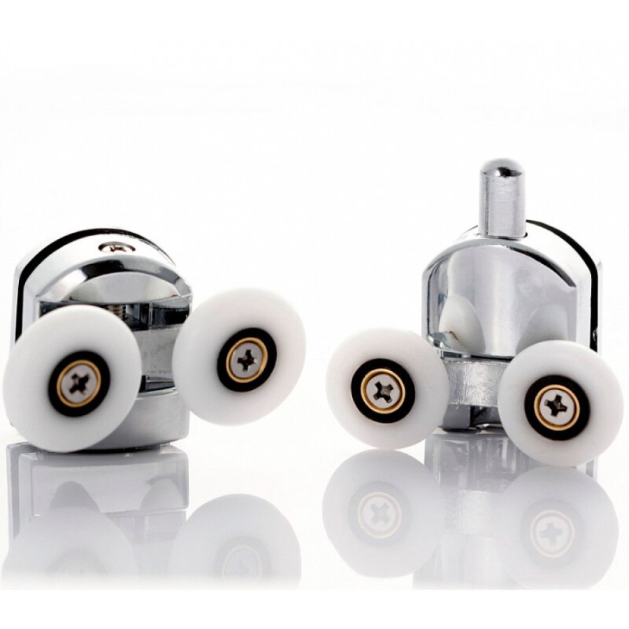 Душевой уголок Abber Schwarzer Diamant, 100 х 70 см, стекло прозрачное, профиль хром, AG30100H-S70-S70