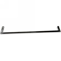 Душевой уголок Abber Schwarzer Diamant, 150 х 85 см, стекло матовое, профиль хром, AG30150MH-S85M-S85M