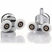 Душевой уголок Abber Schwarzer Diamant, 170 х 90 см, стекло матовое, профиль хром, AG30170MH-S90M