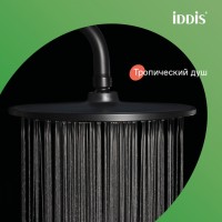 Душевая система Iddis Aiger AIGBL3Fi06, черный матовый