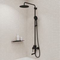Душевая система Iddis Aiger AIGBL3Fi06, черный матовый