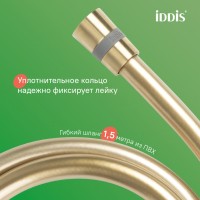 Душевая система Iddis Aiger AIGMG3Fi06, золото матовое