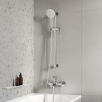 Смеситель для ванны и душа Iddis Aiger AIGSB00i02WA, хром