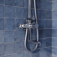 Душевая система Iddis Aiger AIGSB3Fi06, хром глянцевый