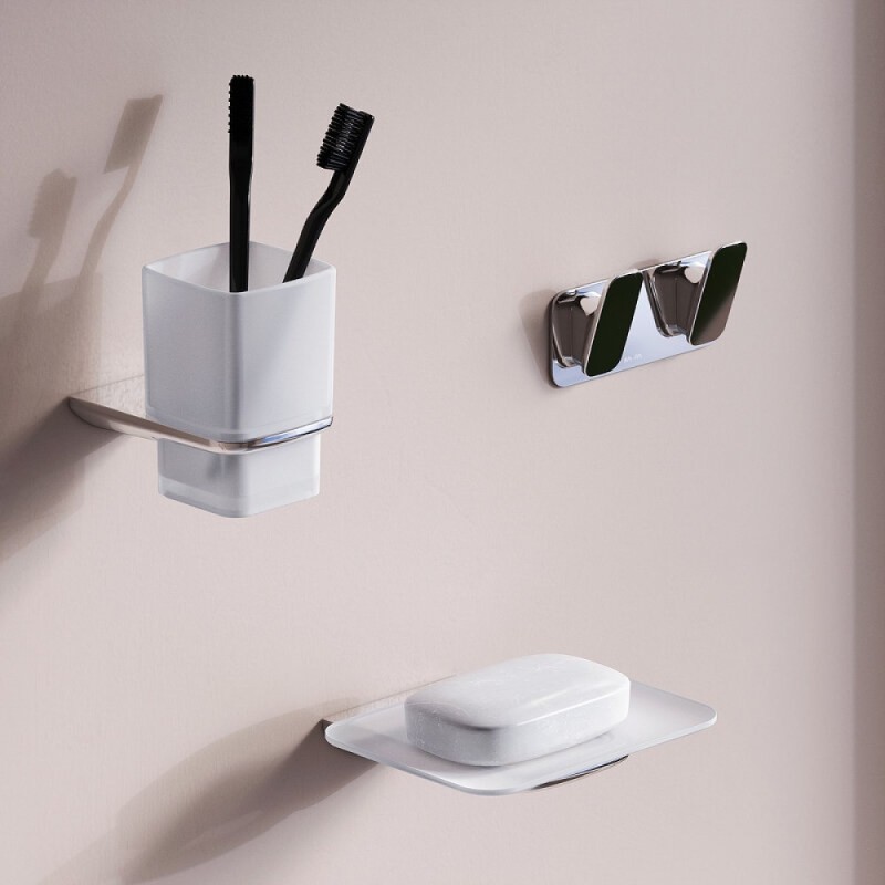 Набор аксессуаров Am.Pm Inspire V2.0, для ванны, цвет хром, AK50B0703W