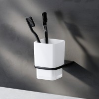 Набор аксессуаров Am.Pm Inspire V2.0, для ванны, цвет черный матовый, AK50B1003B