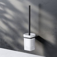 Набор аксессуаров Am.Pm Inspire V2.0, для зоны туалета, цвет черный матовый, AK50T1103B