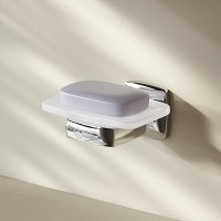Набор аксессуаров Am.Pm Gem, для зоны красоты и туалета, цвет хром, AK90D1806W