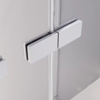 Душевая дверь Veconi Premium Alassio AL-120-00-CH-C4, 120 см, стекло прозрачное, профиль хром