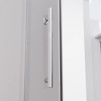 Душевая дверь Veconi Premium Alassio AL-120-00-CH-C4, 120 см, стекло прозрачное, профиль хром