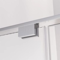 Душевая дверь Veconi Premium Alassio AL-120-00-CH-C4, 120 см, стекло прозрачное, профиль хром
