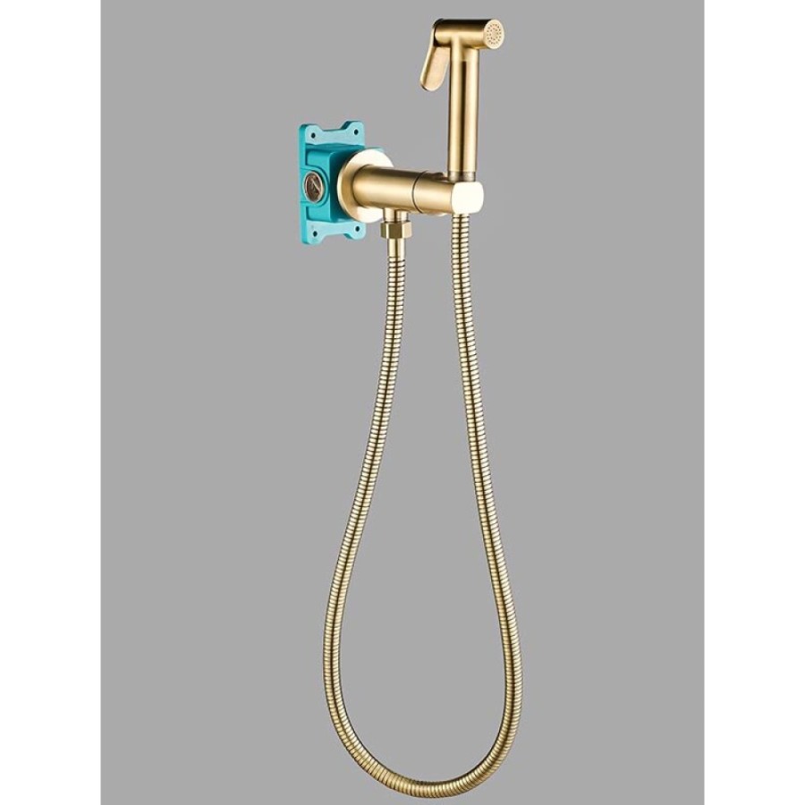 Гигиенический душ ALMAes Agata, AL-877-09, со смесителем, бронза