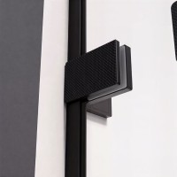 Душевой уголок Veconi Premium Alassio SP B, AL-SP-12090-00-B-C4, 120 x 90 см, стекло прозрачное осветленное, профиль черный матовый
