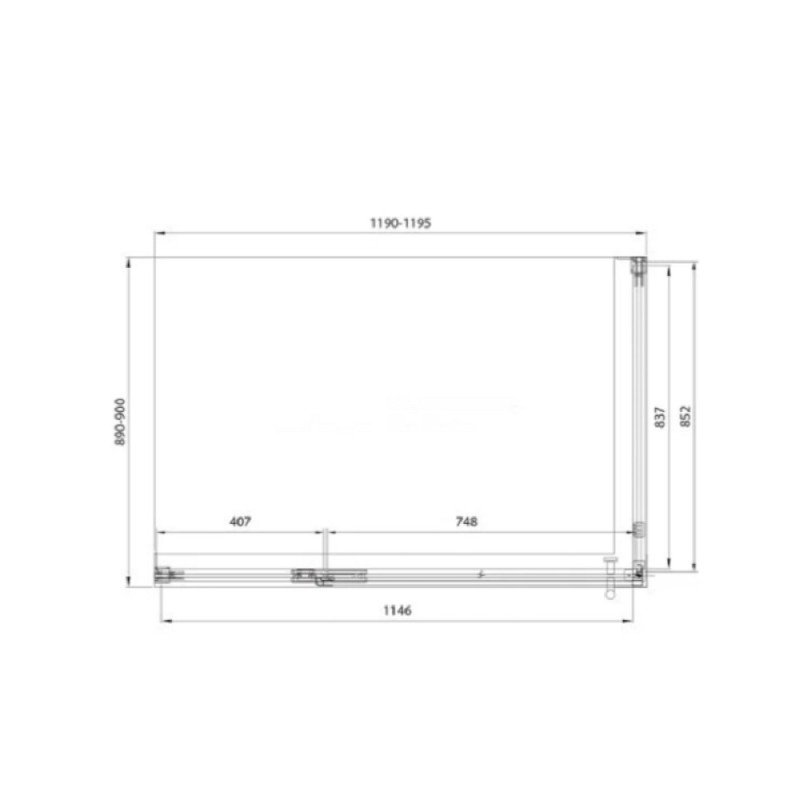Душевой уголок Veconi Premium Alassio SP G, AL-SP-12090-00-G-C4, 120 x 90 см, стекло прозрачное осветленное, профиль брашированное золото
