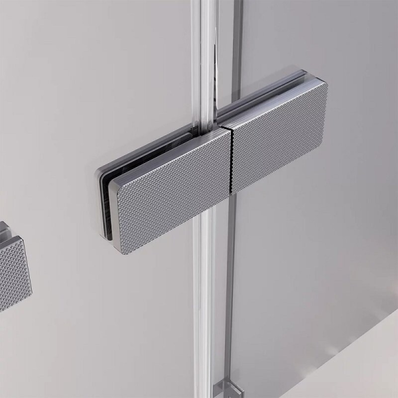 Душевой уголок Veconi Premium Alassio SP GR, AL-SP-130100-00-GR-C4, 130 x 100 см, стекло прозрачное осветленное, профиль брашированный графит