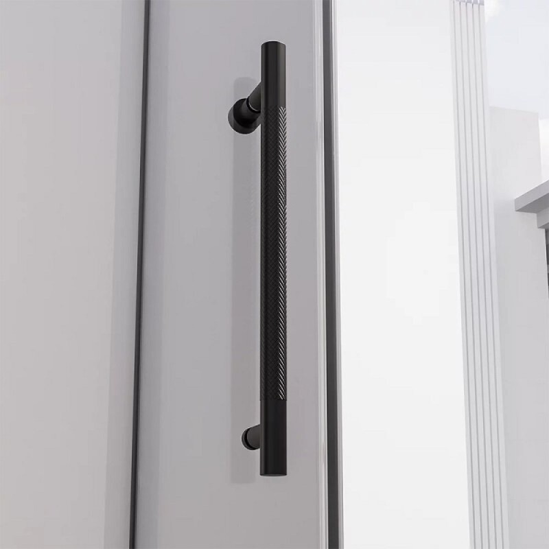 Душевой уголок Veconi Premium Alassio SP BB, AL-SP-15080-00-BB-C4, 150 x 80 см, стекло черное, профиль черный матовый