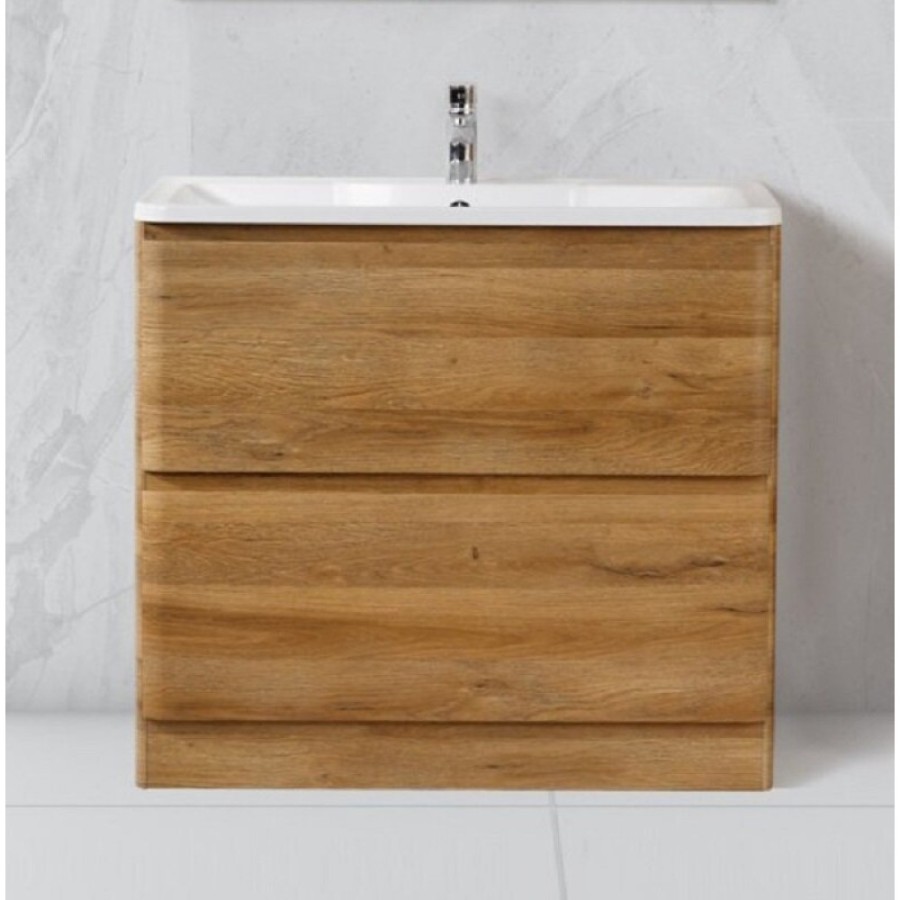 Тумба под раковину BelBagno Albano-1000 ALBANO-1000-2C-PIA-RR, 100 см, цвет Rovere Rustico