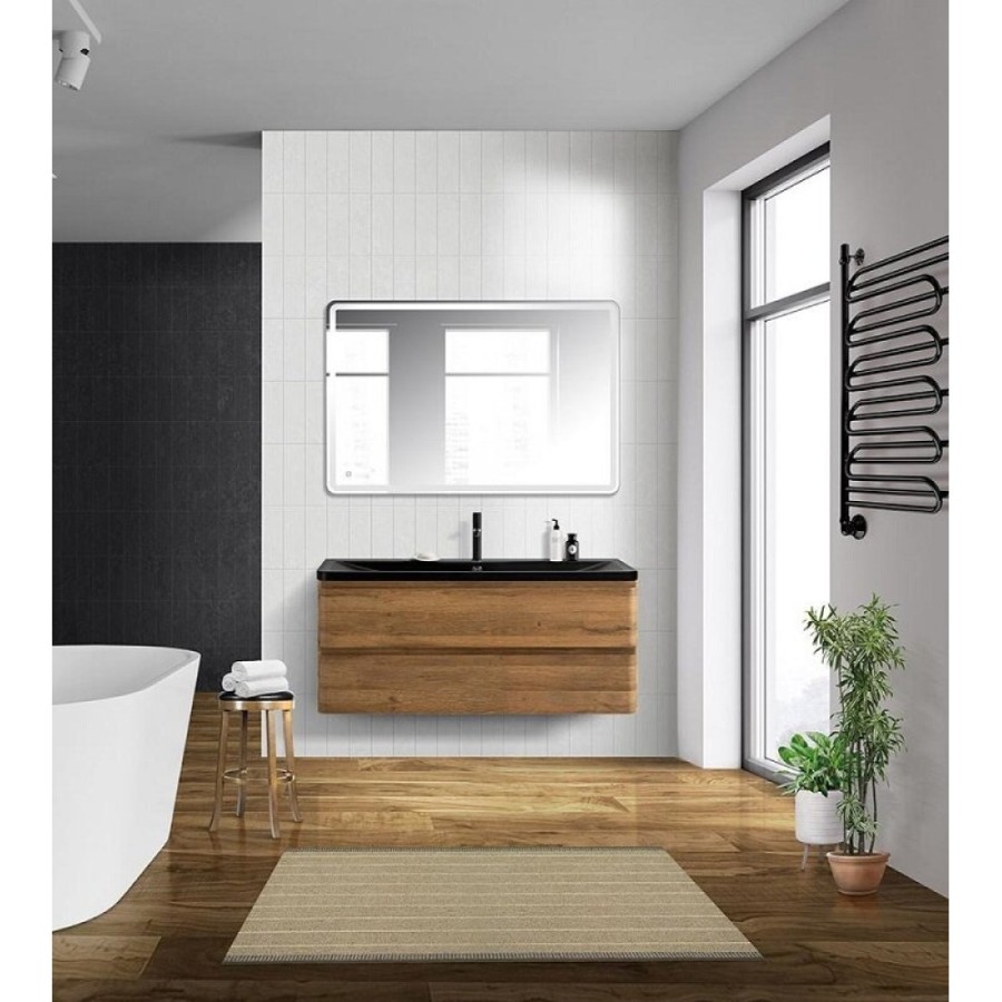 Тумба под раковину BelBagno Albano 120, подвесная, цвет Rovere Rustico, Albano-1200-2C-SO-RR