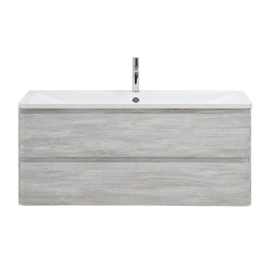 Тумба под раковину BelBagno Albano 120, подвесная, цвет Rovere Vintage Bianco, Albano-1200-2C-SO-RVB