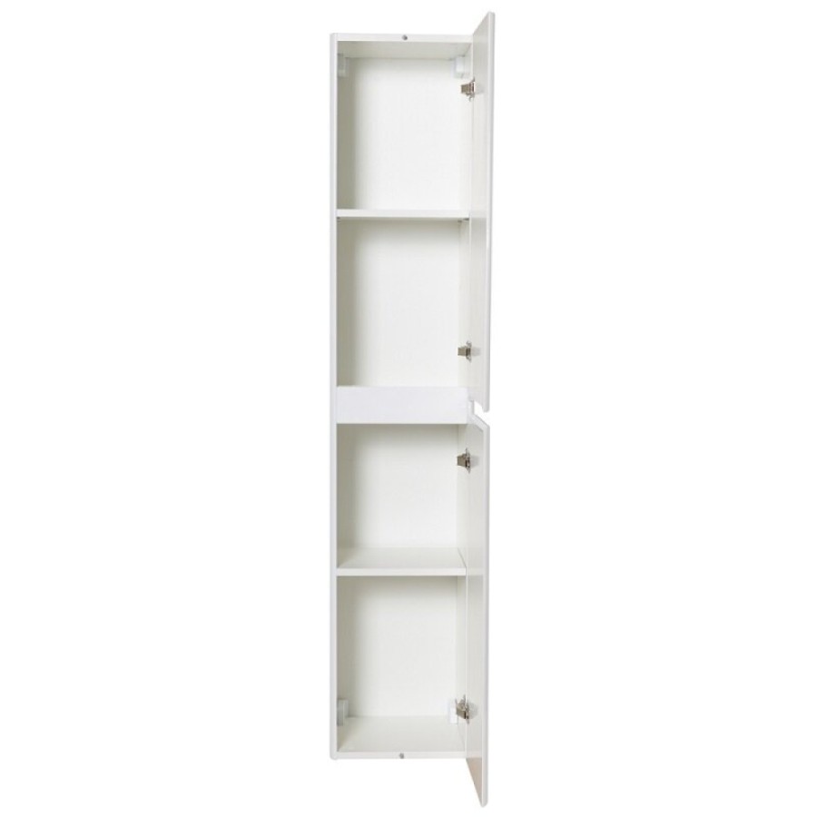 Шкаф-пенал BelBagno Albano-1600 ALBANO-1600-2A-SC-BL-P, 32 х 160 см, цвет Bianco Lucido