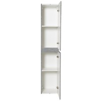 Пенал Belbagno Albano-1600-2A-SC-CVG-P, 32 см, подвесной, серый